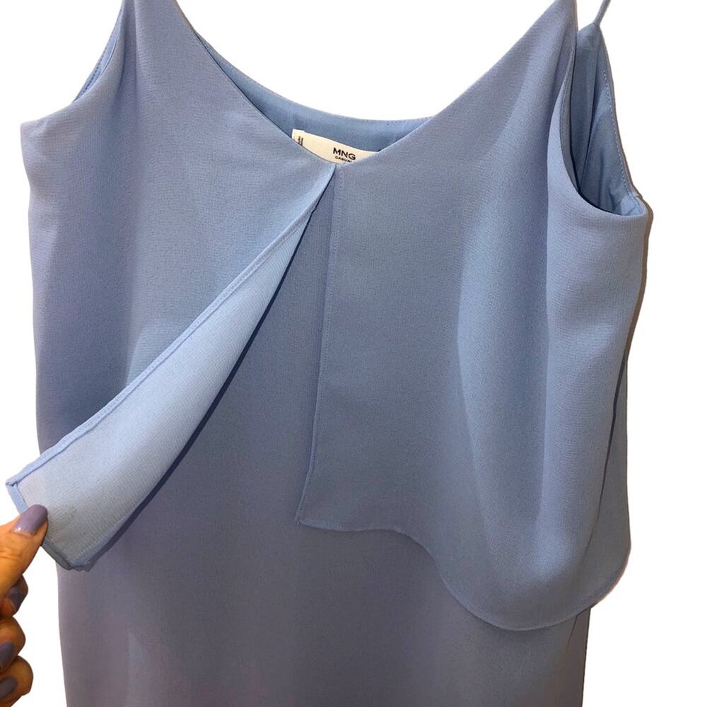 MNG Casual by Mango Tiered Spaghetti Strap Dress 4 NWT - Picture 5 of 7